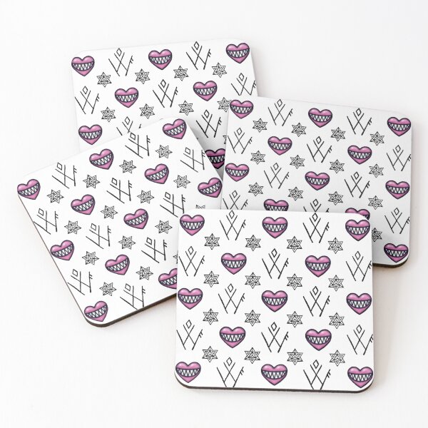 Item preview, BiteCrush Pattern Pink designed and sold by wolfclique.