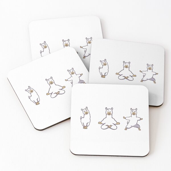Item preview, Cute llama doing exercises  designed and sold by SWAR89.