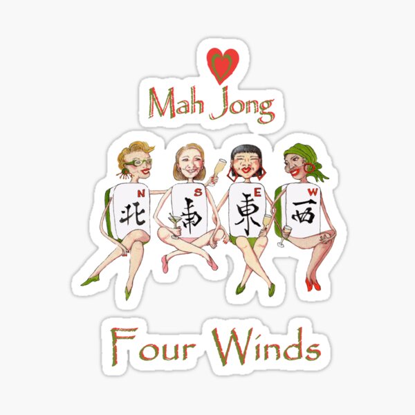 Item preview, Mah Jong Four Winds designed and sold by Annie18c.