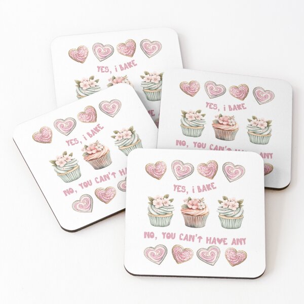 Item preview, Yes, I Bake – No, You Can’t Have Any! (Cupcake Sass Edition) designed and sold by KatelynMitalski.