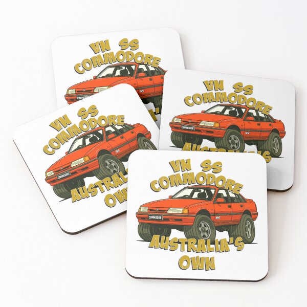 Item preview, VN Commodore SS Cartoon - Australia’s Own - Bold Aussie Muscle Car Art designed and sold by Michael van der Hoorn.