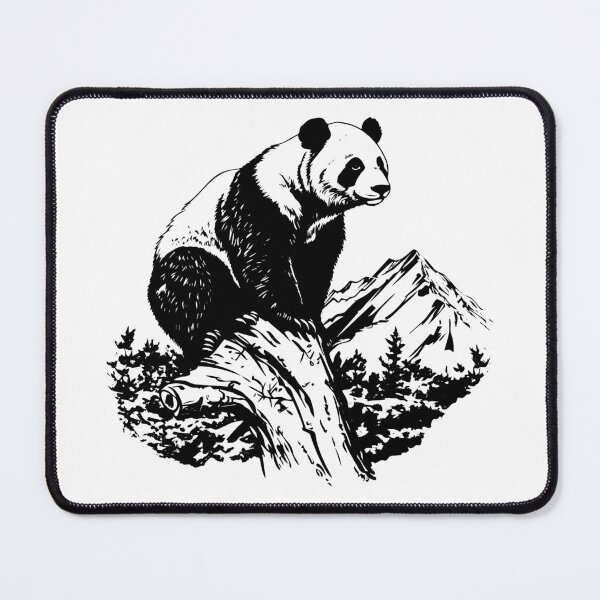 Item preview, Giant Panda Tree Branch China Bear Endangered Wildlife designed and sold by inkoutninja.