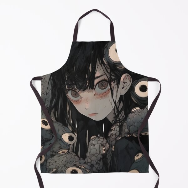 Item preview, Surreal Eyeball Nightmare Anime Girl designed and sold by bubblegoth.