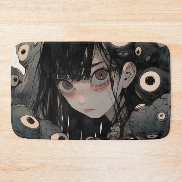 Item preview, Surreal Eyeball Nightmare Anime Girl designed and sold by bubblegoth.
