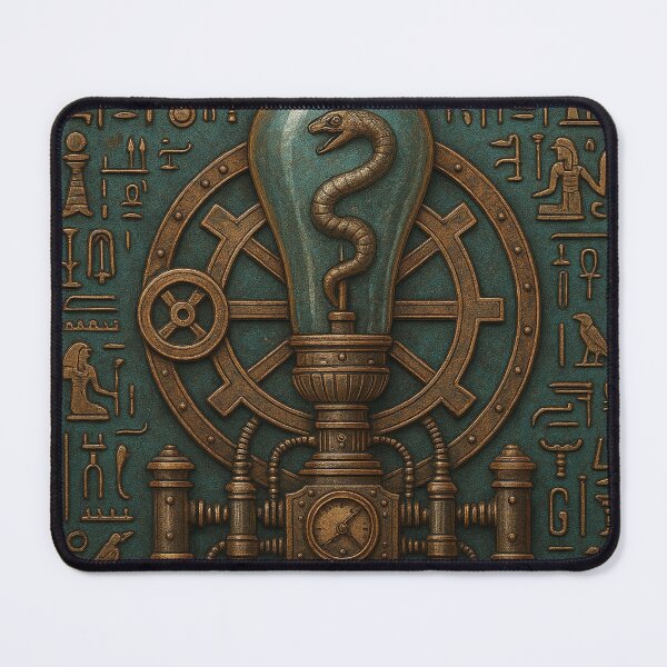 Item preview, Steampunk Dendera lamp designed and sold by VidyoeDesigns67.
