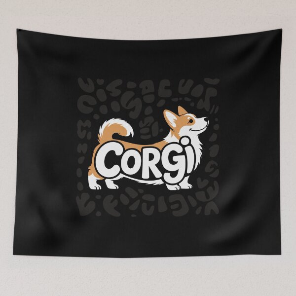 Item preview, Corgi With Background - Good Dog! designed and sold by Peter Stawicki.