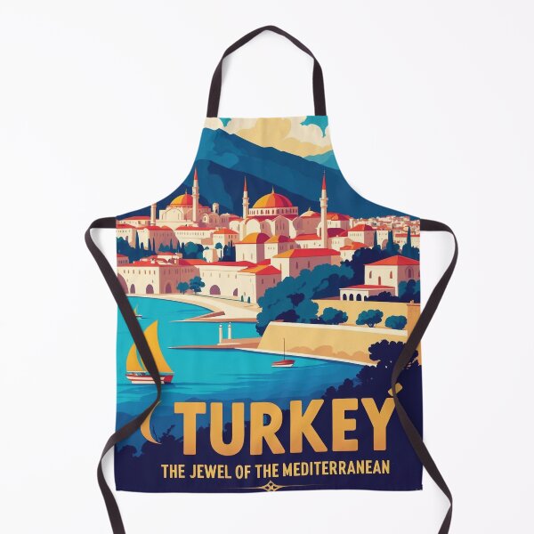 Item preview, Alanya Turkey Vintage Travel Tourism designed and sold by TravelersGems.