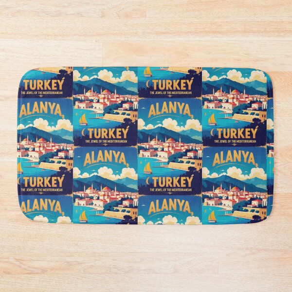 Item preview, Alanya Turkey Vintage Travel Tourism designed and sold by TravelersGems.