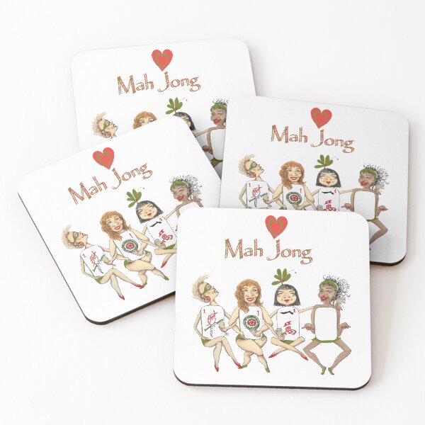 Item preview, Mah Jong Cheeky ladies designed and sold by Annie18c.