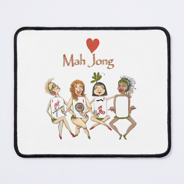 Item preview, Mah Jong Cheeky ladies designed and sold by Annie18c.