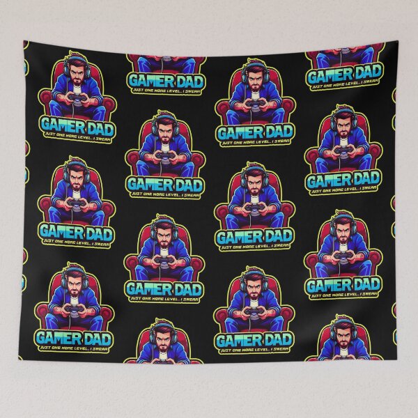 Item preview, Fathers Day Gaming Dad  designed and sold by WoodburyLake.