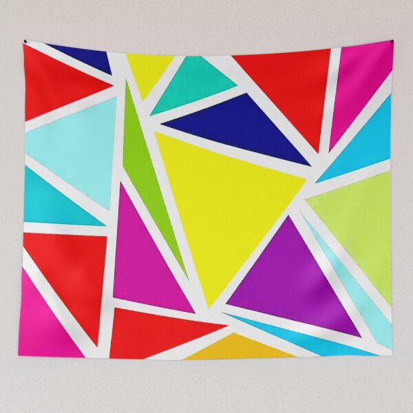 Item preview, Colorful Abstract Whimsical Psychedelic  Print designed and sold by posterbobs.