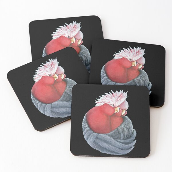 Item preview, Galah Cuddles Pink Cockatoos designed and sold by Annie18c.