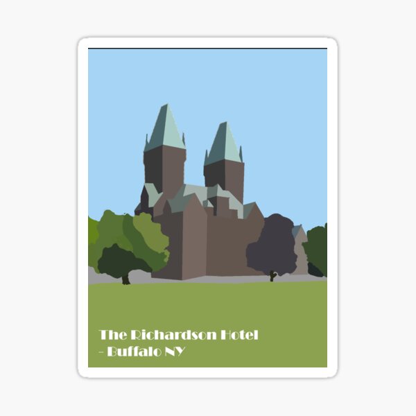 Artikel-Vorschau von Das Richardson Hotel, designt und verkauft von TheQueenCityprints.