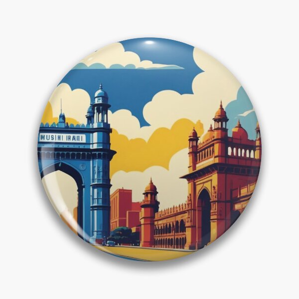 Artikelvorschau, Mumbai Indien Vintage Reisetourismus entworfen und verkauft von TravelersGems.