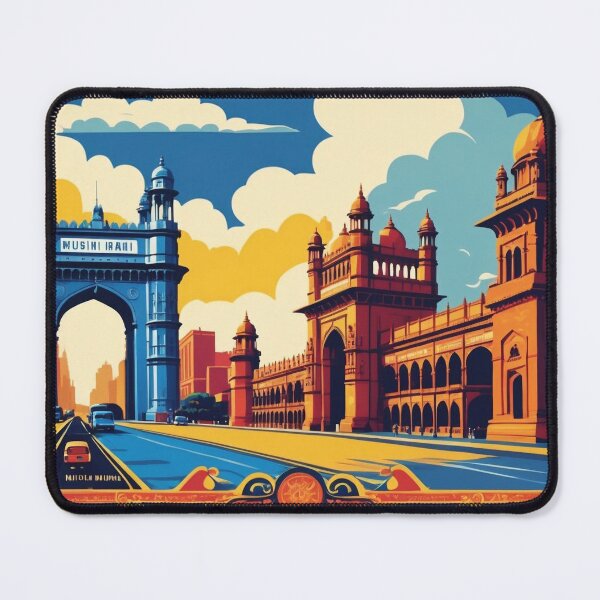 Item preview, Mumbai India Vintage Travel Tourism  designed and sold by TravelersGems.
