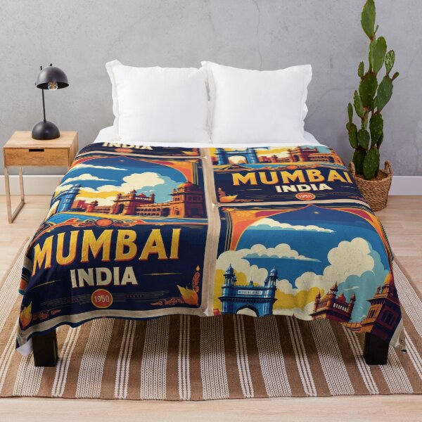 Item preview, Mumbai India Vintage Travel Tourism designed and sold by TravelersGems.