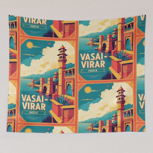 Item preview, Vasai Virar India Vintage Viajes Turismo designed and sold by TravelersGems.