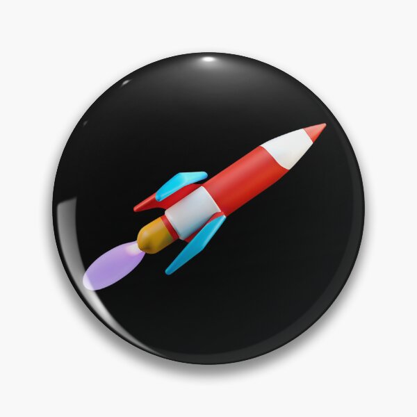 Item preview, 3D Rocket Launch Illustration designed and sold by bvdesignart.