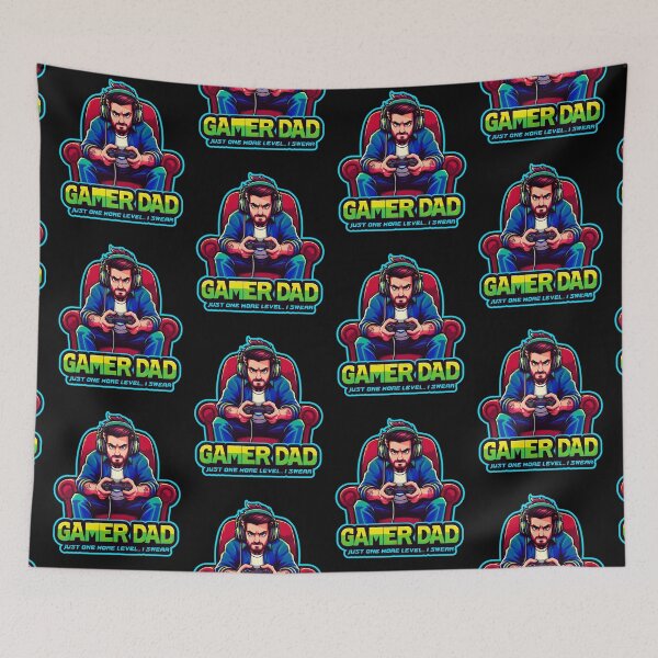 Item preview, Fathers Day Gaming Dad  designed and sold by WoodburyLake.