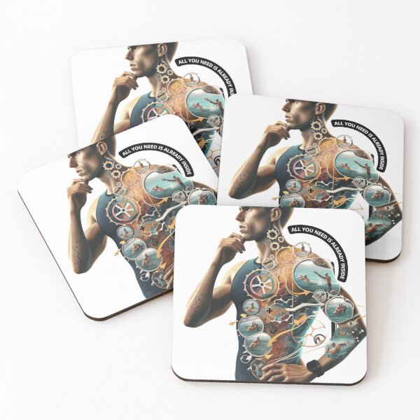 Item preview, "All You Need Is Already Inside" – The Inner Triathlete designed and sold by Triathlongram.
