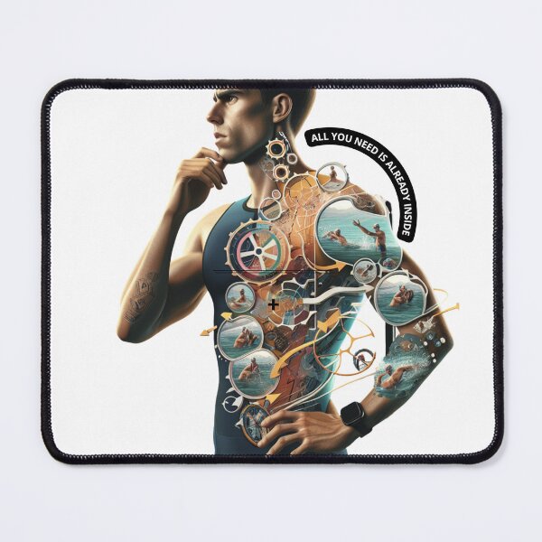 Item preview, "All You Need Is Already Inside" – The Inner Triathlete designed and sold by Triathlongram.