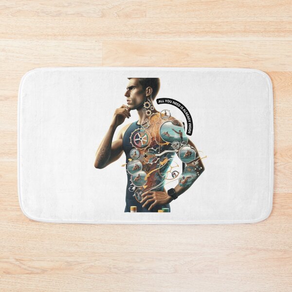 Item preview, "All You Need Is Already Inside" – The Inner Triathlete designed and sold by Triathlongram.