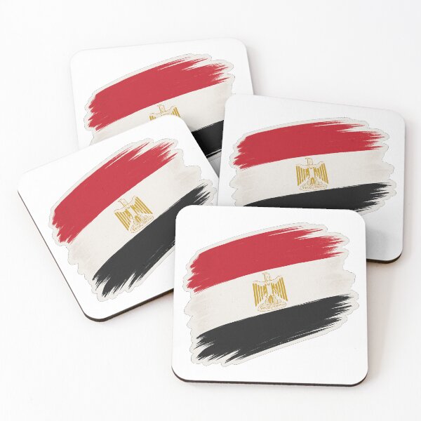 Item preview, Egypt flag sticker designed and sold by AL-WADI.