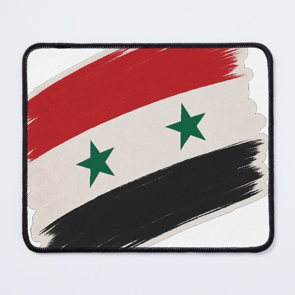Item preview, Syrian flag sticker designed and sold by AL-WADI.