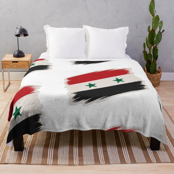 Item preview, Syrian flag sticker designed and sold by AL-WADI.