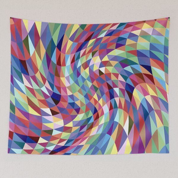 Item preview, Swirling Geometric Abstract designed and sold by ViaARTfactory.