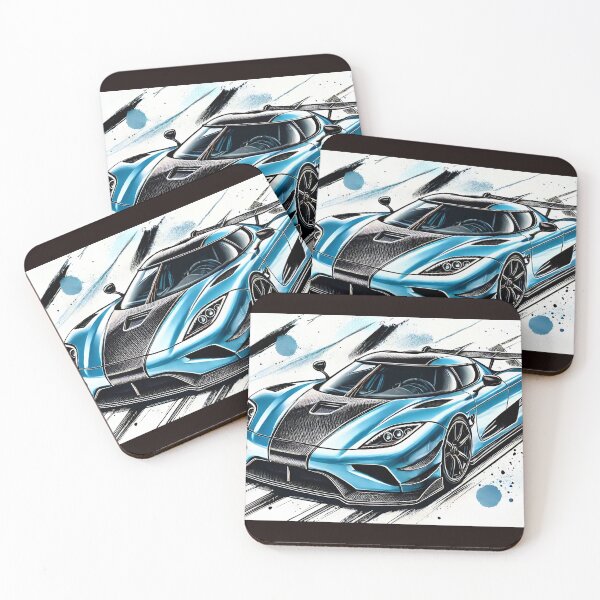 Item preview, Swedish Hypercar Fanart (Blue) designed and sold by Peterson Designs.