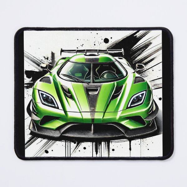 Item preview, Swedish Hypercar Fanart (Green) designed and sold by Peterson Designs.