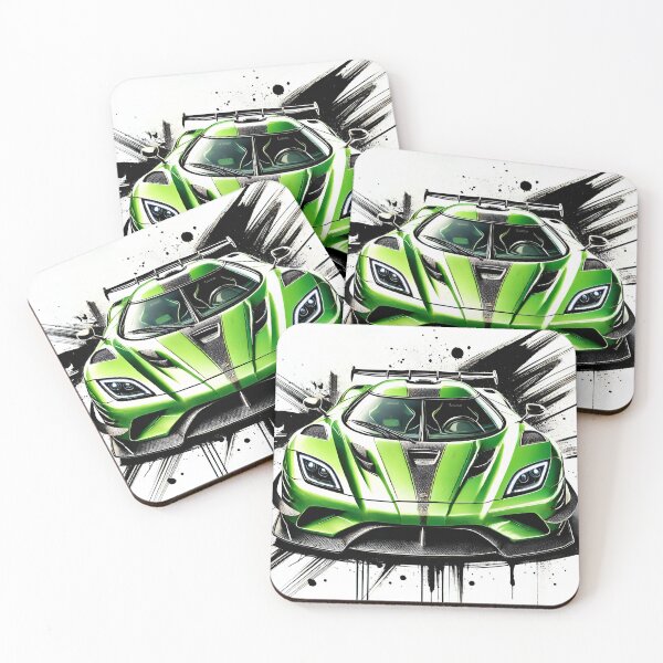 Item preview, Swedish Hypercar Fanart (Green) designed and sold by Peterson Designs.