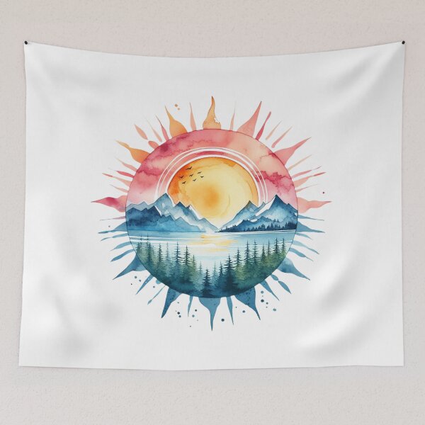 Item preview, Sunburst Horizon designed and sold by TeetasticBtque.