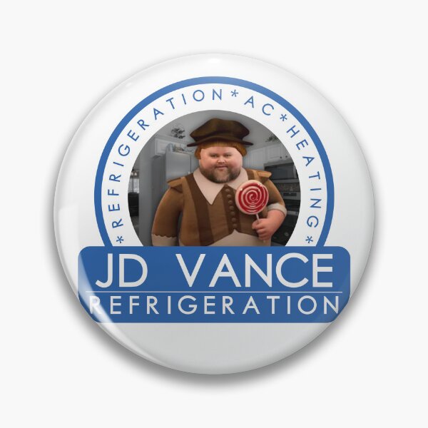 Item preview, JD Vance Vance Refrigeration Meme designed and sold by ashleygus.