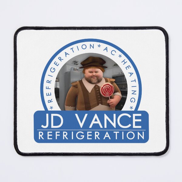 Item preview, JD Vance Vance Refrigeration Meme designed and sold by ashleygus.