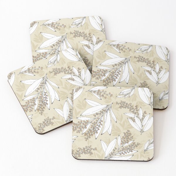 Item preview, Wattle - linen designed and sold by jenuinedesigns.