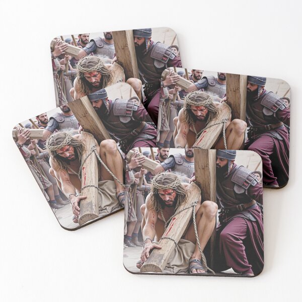 Item preview, Jesus Falling While Carrying the Cross designed and sold by Gotcha29.