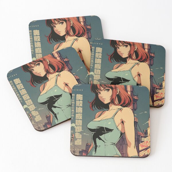 Item preview, red-haired girl on the street designed and sold by BOZGO.
