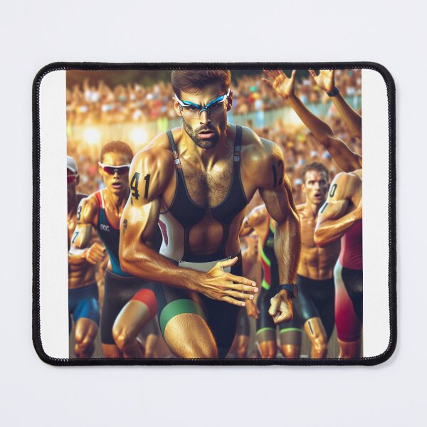 Item preview, “Lead the Pack – Run Like Fire” designed and sold by Triathlongram.