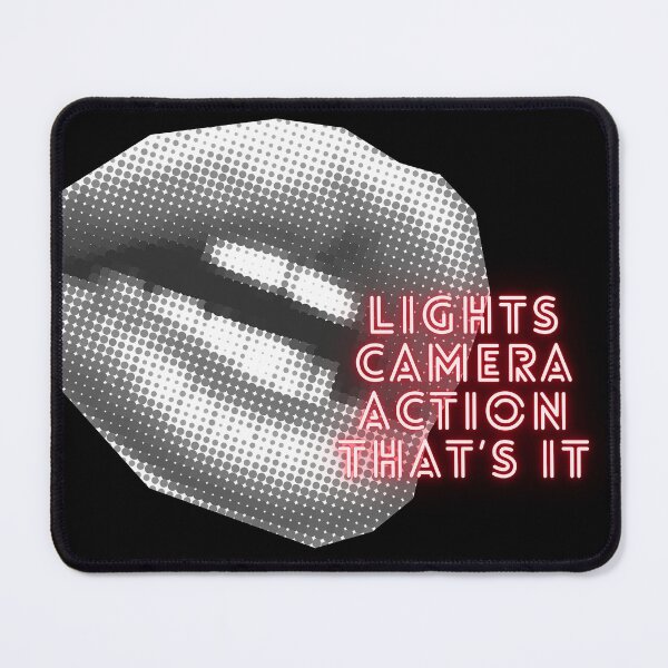 Item preview, LIGHTS CAMERA ACTION... That's It. ~ KYLIE MINOGUE FAN ~ TENSION designed and sold by TheLastGarden.