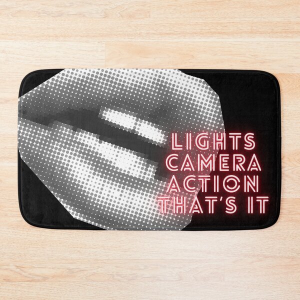 Item preview, LIGHTS CAMERA ACTION... That's It. ~ KYLIE MINOGUE FAN ~ TENSION  designed and sold by TheLastGarden.