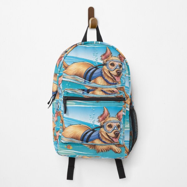 Item preview, Snorkeling Pup | Summery Design in the Sea | Adventurous Dog designed and sold by All Creative Designer.