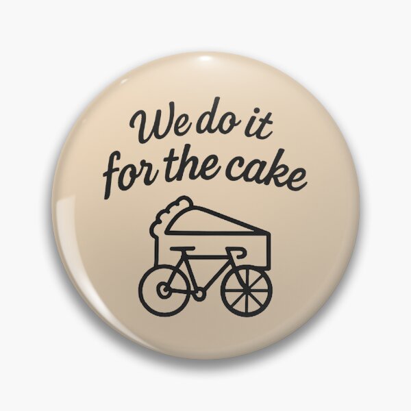 Item preview, We do it for the cake - Cycling Art designed and sold by velosoul.