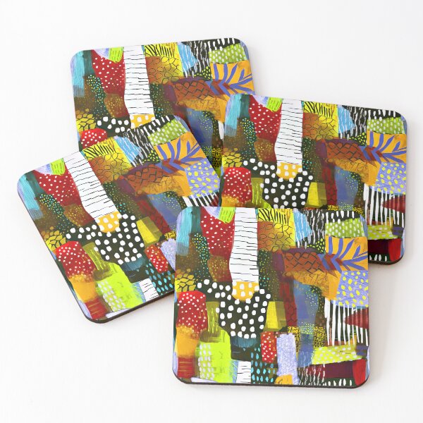 Item preview, Happy And Joyful Colorful Contemporary Abstract Designs  designed and sold by DEC02.
