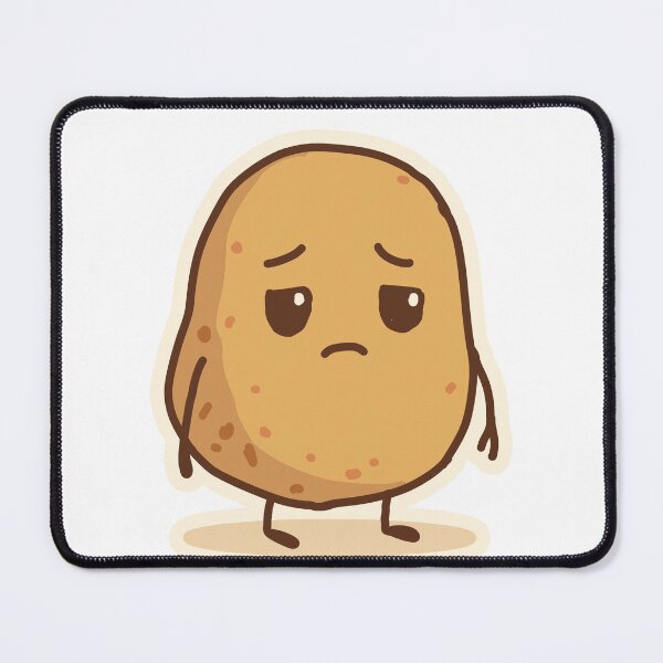 Item preview, Sad but cute potato designed and sold by Potattoo.