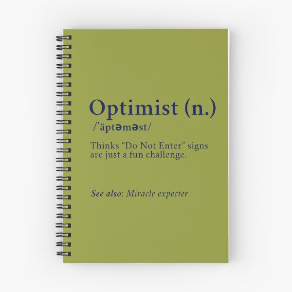Item preview, Funny Optimist designed and sold by HappyHavenStu.