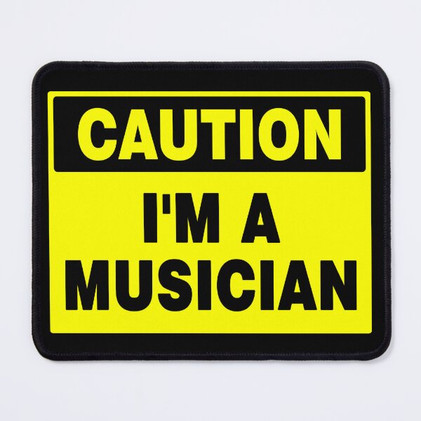Item preview, Caution I'm A Musician, Novelty Sign, Music designed and sold by AASparksDesigns.