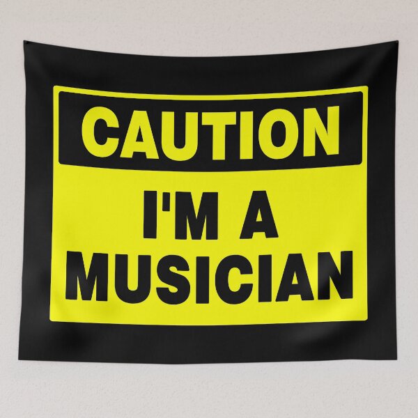 Item preview, Caution I'm A Musician, Novelty Sign, Music  designed and sold by AASparksDesigns.